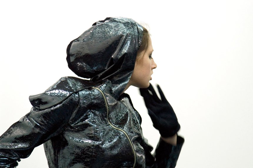Amber Gabrielle performing with CODED SENSATION audio skin